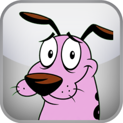 Teste do Courage, o Cão Covarde