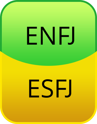 اختبار ENFJ أو ESFJ.