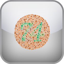 Тест Ишихары на цветовую слепоту