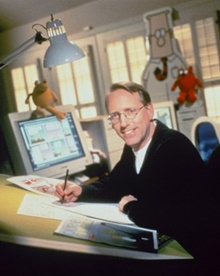 Scott Adams at work