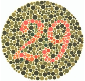 แบบทดสอบตาบอดสีอิชิฮาระ