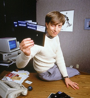 Young Bill Gates