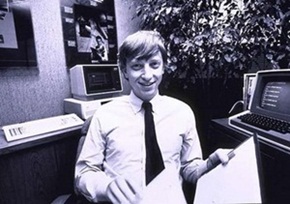 Young Bill Gates