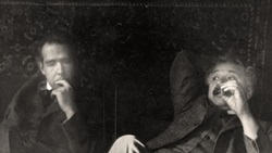 Albert Einstein and Niels Bohr