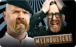 Jamie Hyneman and Adam Savage