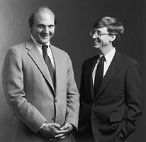 Steve Ballmer and Bill Gates