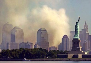 The Statue of Liberty on 9/11